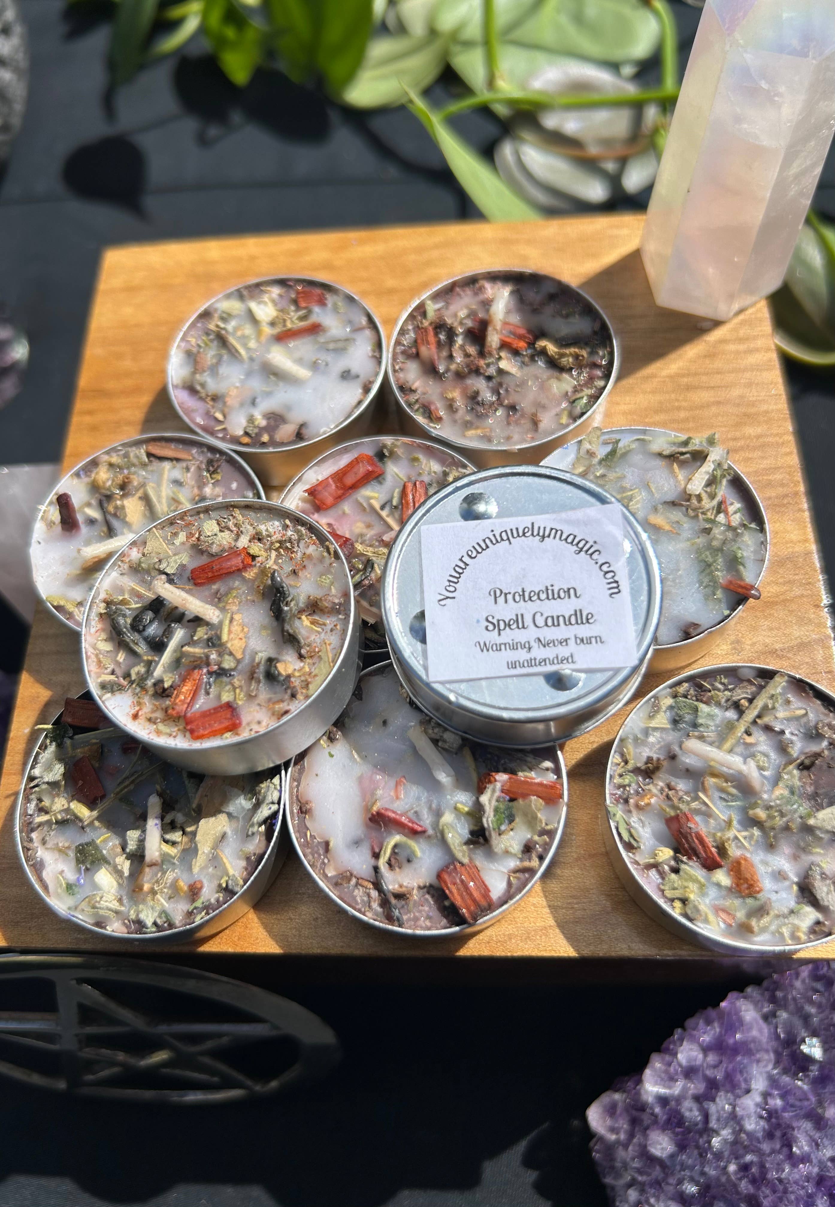 You Are Uniquely Magic - Wholesale Tea Light Candles - Protection Tealight Spell Candles8