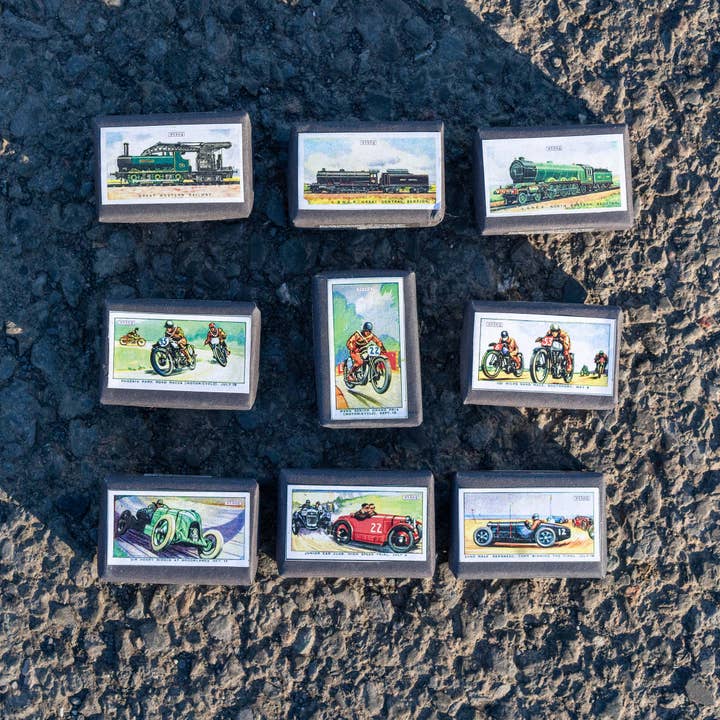 Sting in the Tail Ltd – wholesale Bar Soap – Vintage Cars Label Soap | Triple Milled | Handmade |2