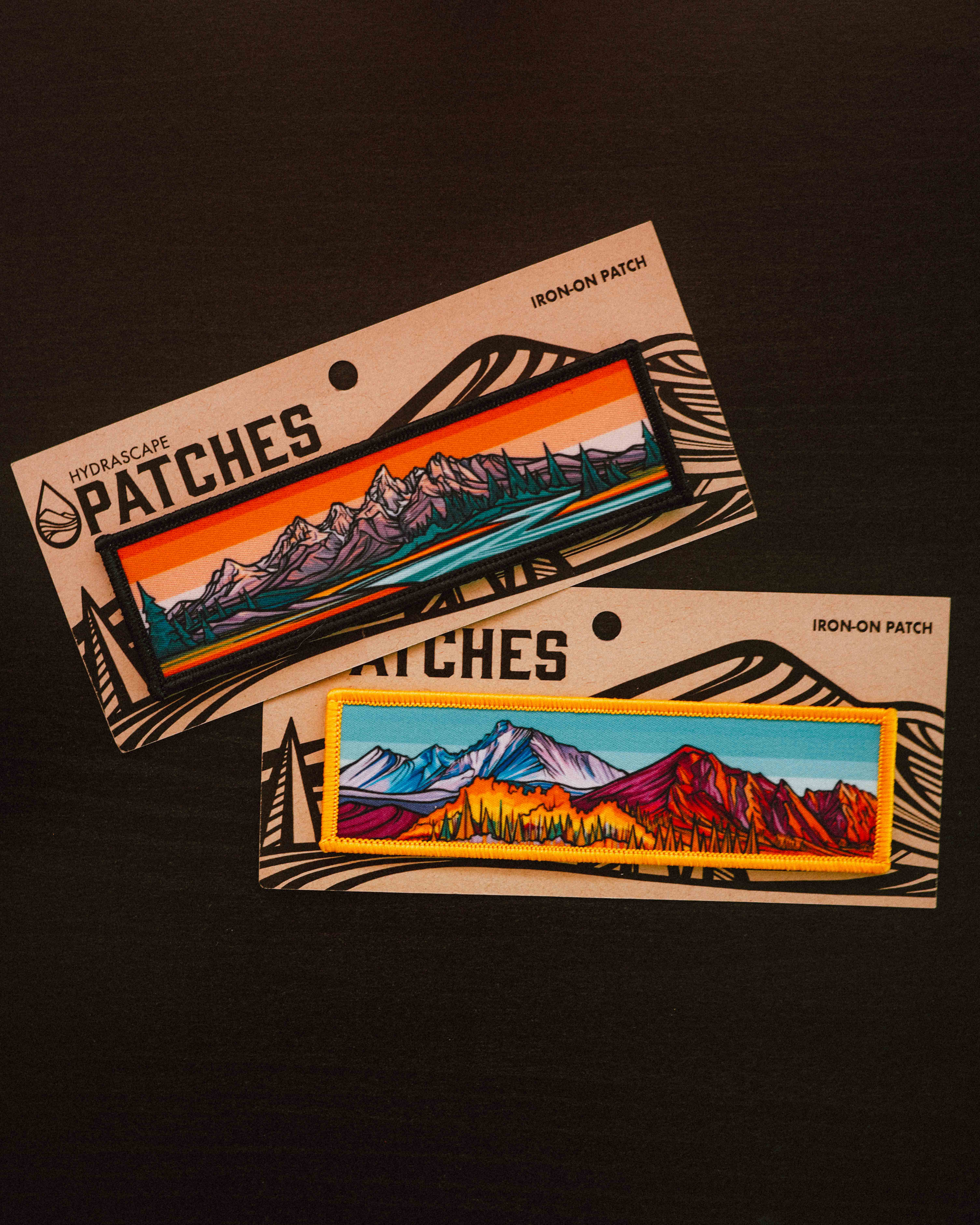 Hydrascape Stickers - Wholesale Patch - Cascade Patch1