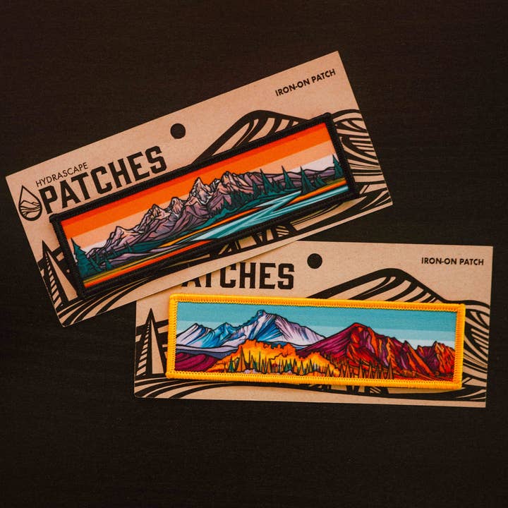 Hydrascape Stickers - Wholesale Patch - Cascade Patch1