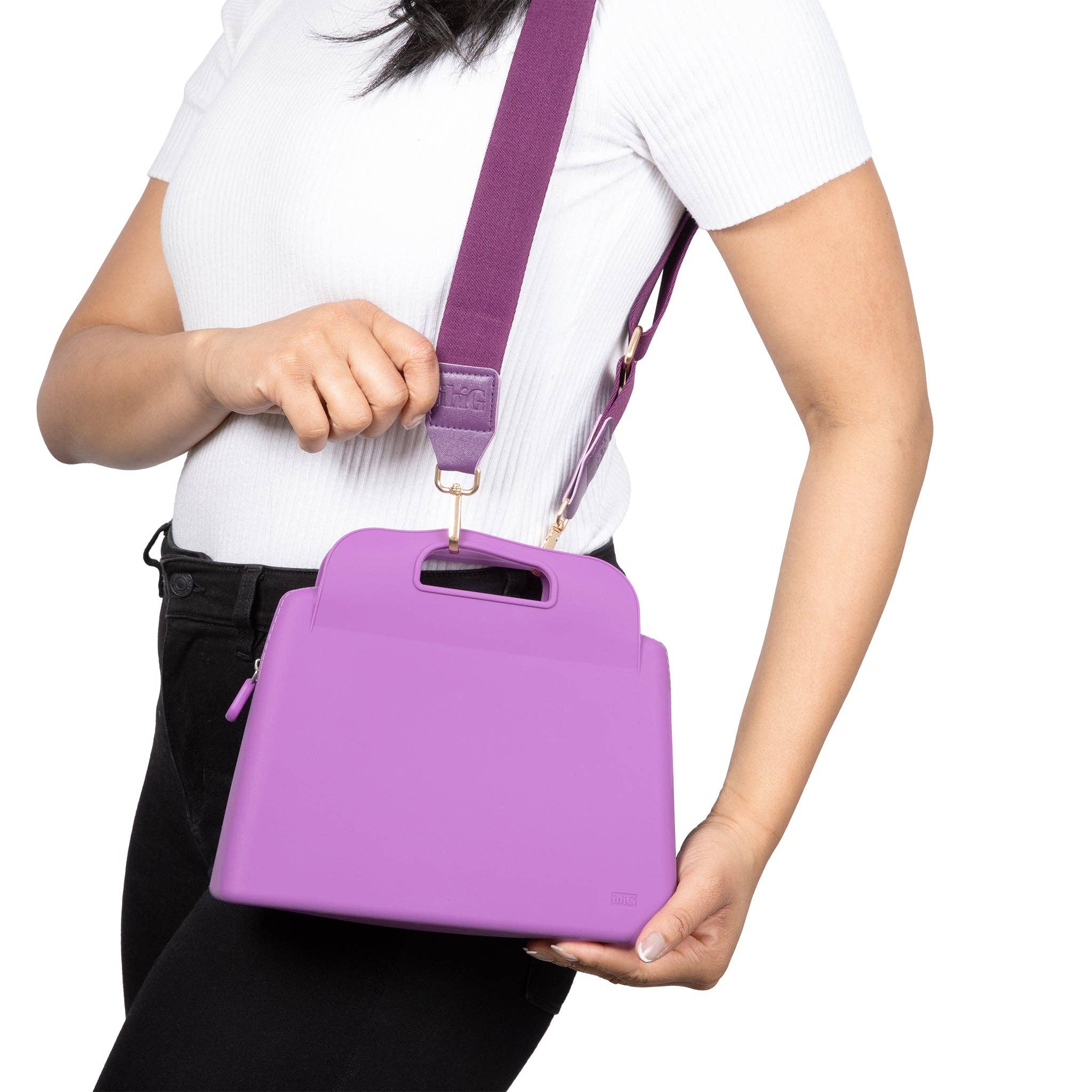 ibiG Bags & Accessories - Vendita all'ingrosso Pochette - Donna - Borsa ibiG Grande (Large). Facile da pulire. Chiusura con cerniera.5