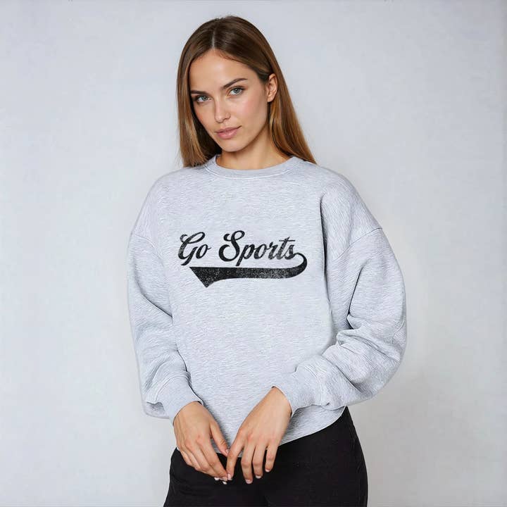 Felpa Go Sports per la vendita all'ingrosso da parte di House of Lulu