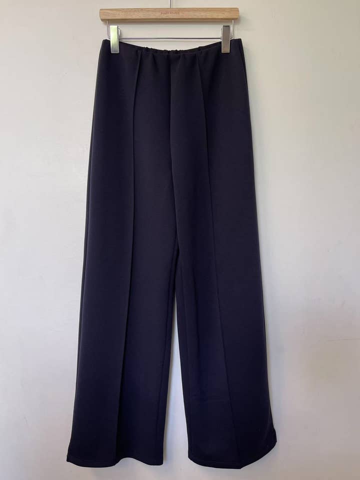 SUNNY STUDIO - Wholesale Pants - Women's - Wide-leg pants with elastic waistband