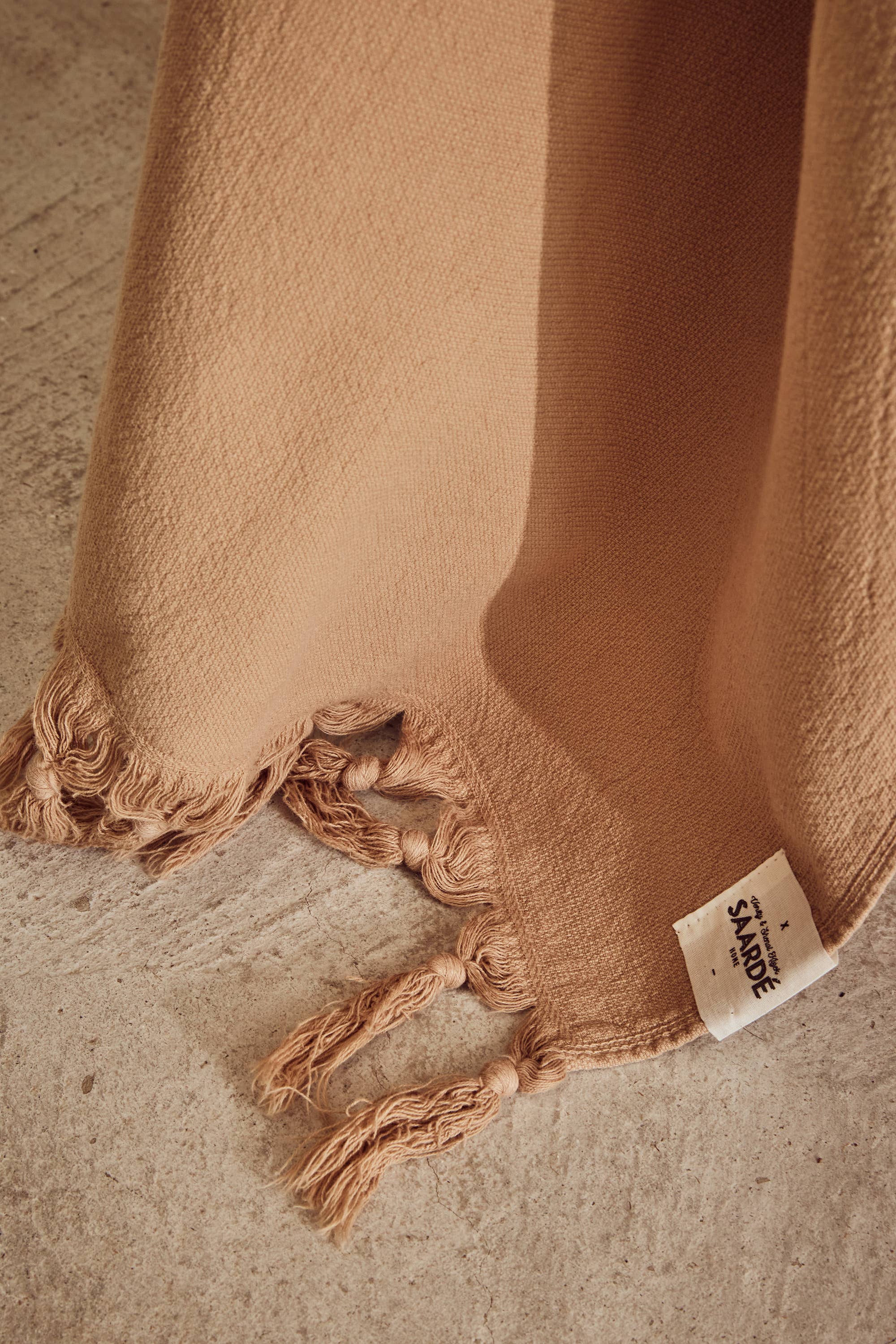 Saardé – wholesale Badhandduk – Nutmeg Vintage Wash Handdukskollektion från Saardé6