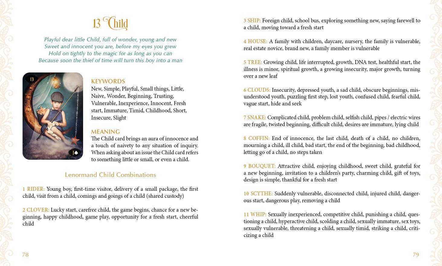 REDFeather - Wholesale Tarot Cards - Lenormand of Enchantment6