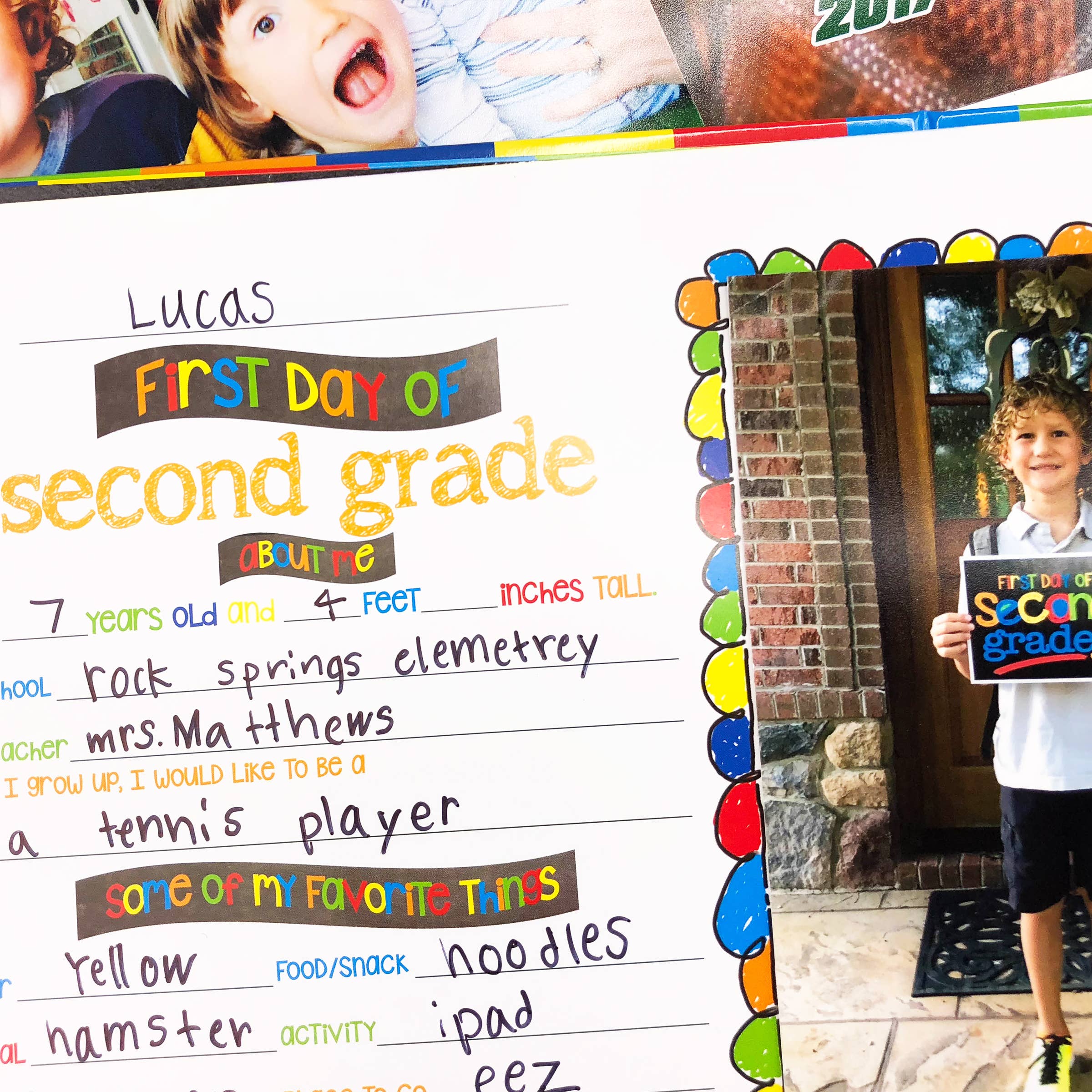 Denise Albright® - Wholesale Memory Book - Kids & Baby - Class Keeper® School Days Memory Book | Open Stock11