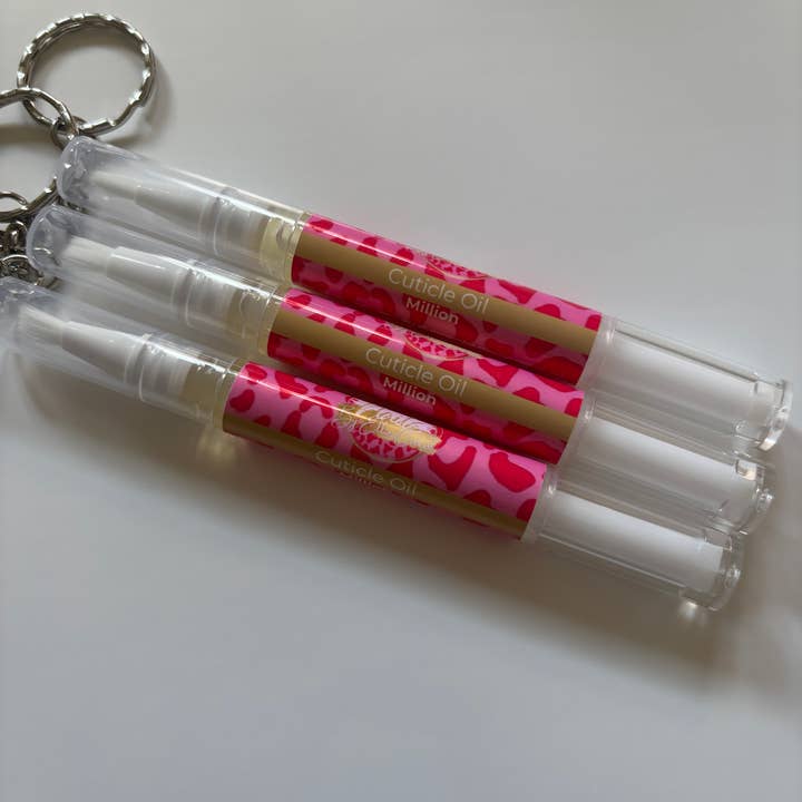 2ml own brand Keyring cuticle pen for wholesale by Nellie Rose
