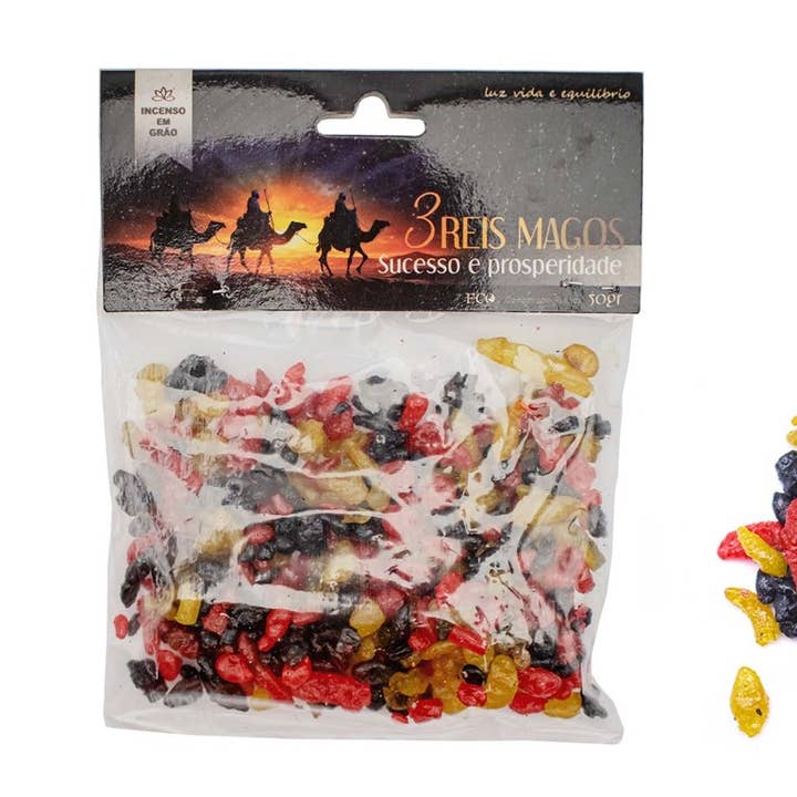 Esoterica Arte - Vendita all'ingrosso Incensi - Incenso in Grani 3 Re Magi 50 gr (6 pezzi)