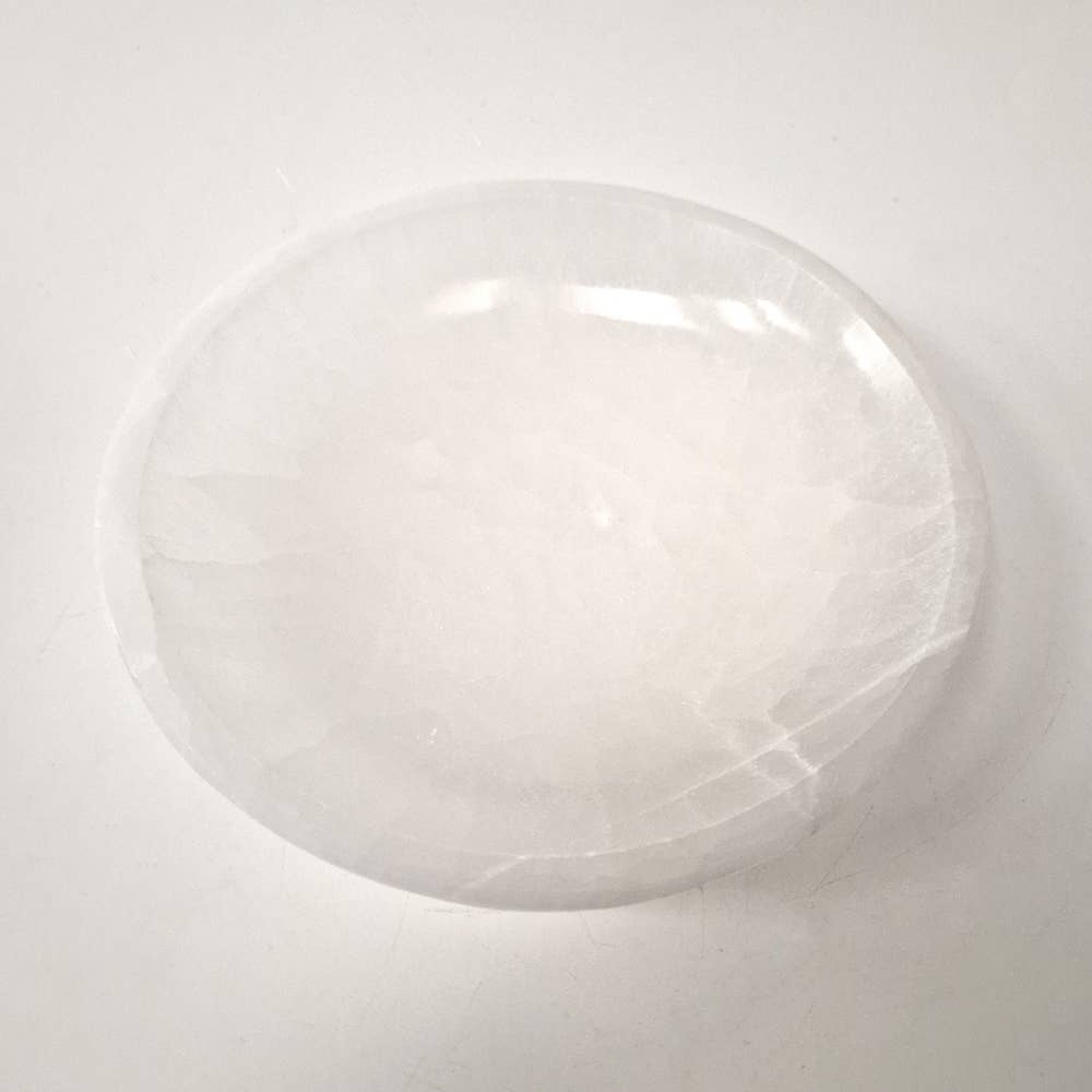 VIE - Vendita all'ingrosso Attrezzatura per meditazione - Ciotola rotonda in selenite9