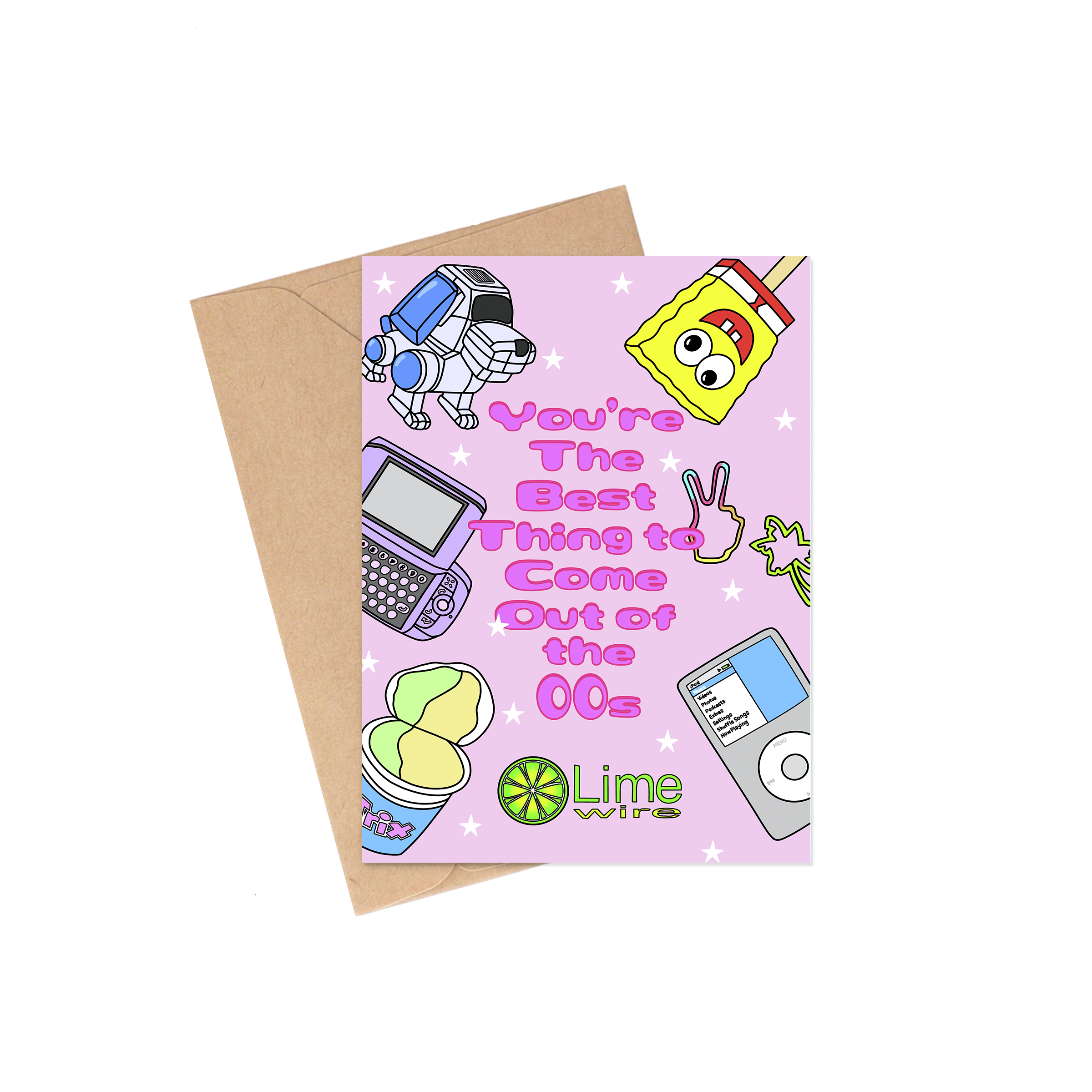 Siyo Boutique - Wholesale Birthday Card - 2000s Best Thing - Retro 2000s Themed Birthday Greeting Card0