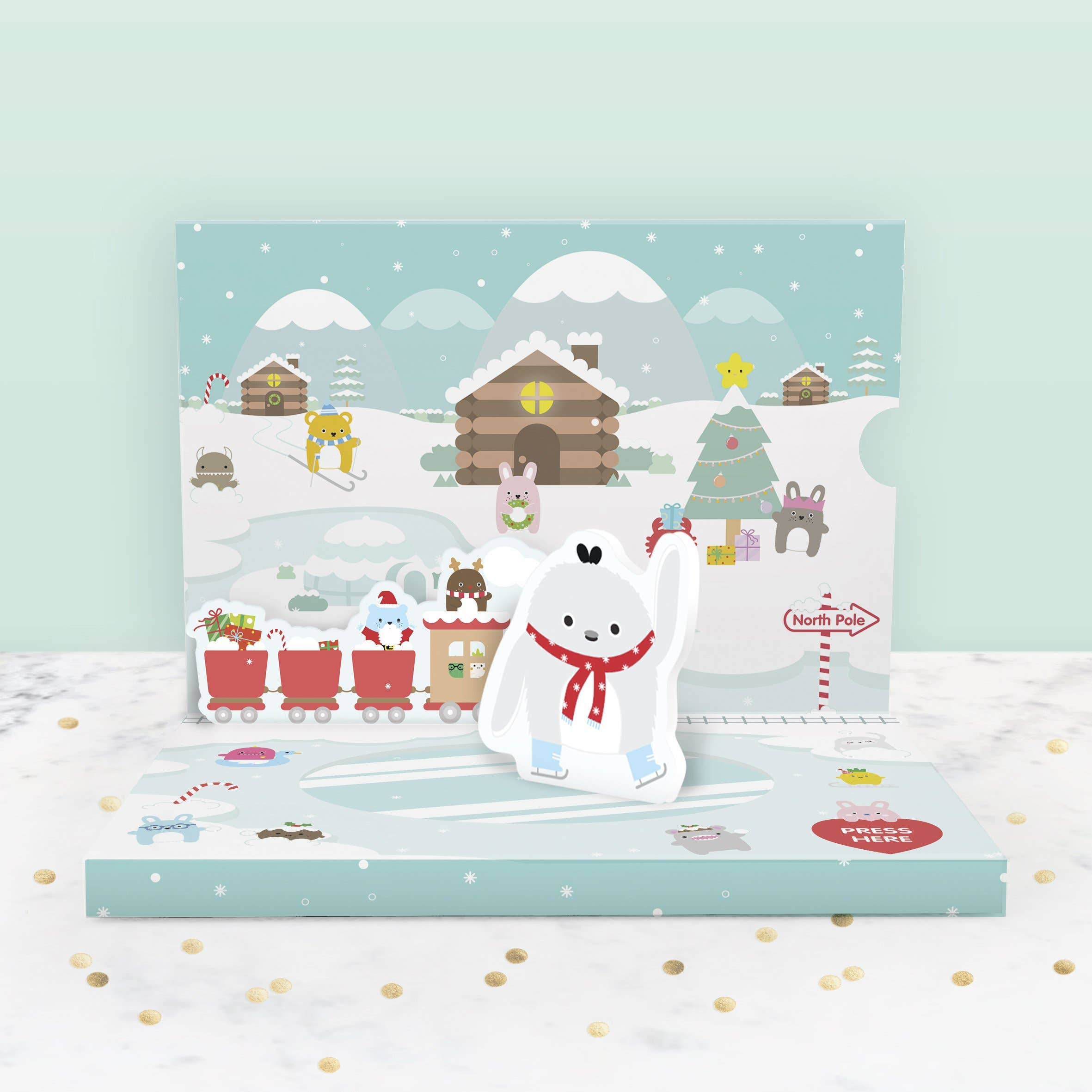 My Design Collections - Wholesale Christmas card - Noodoll Music Box Card4