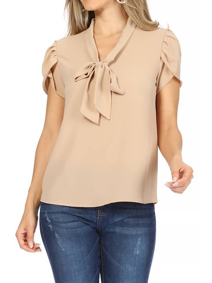 MOA COLLECTION – wholesale Blus - Dam – Dam Casual Enfärgad Blus Skjorta Överdel