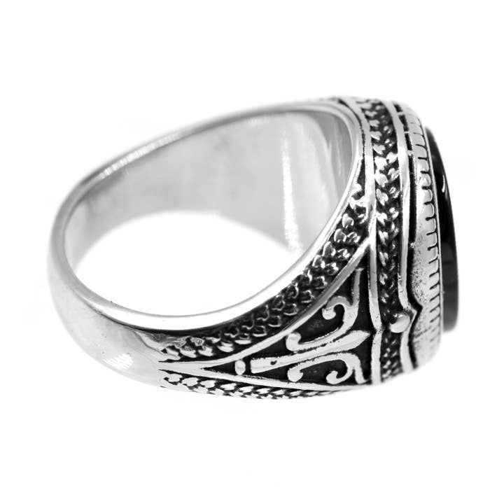 Awaken – wholesale Cocktail/Statement Ring – Svart sten Ring-A-517