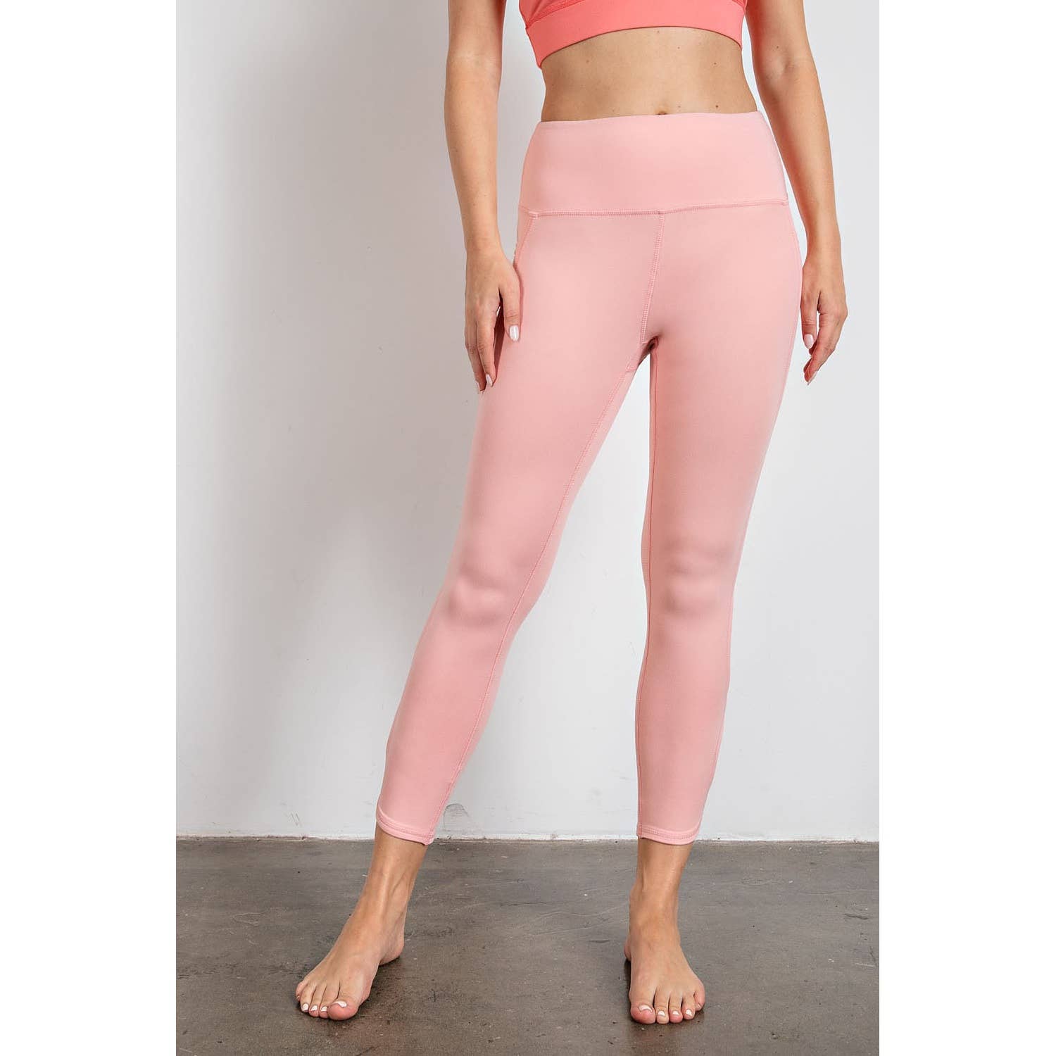 Rae Mode - Wholesale Athletic/Lounge Leggings - Women's - BUTTER HIGH RISE CROPPED YOGA LEGGINGS1
