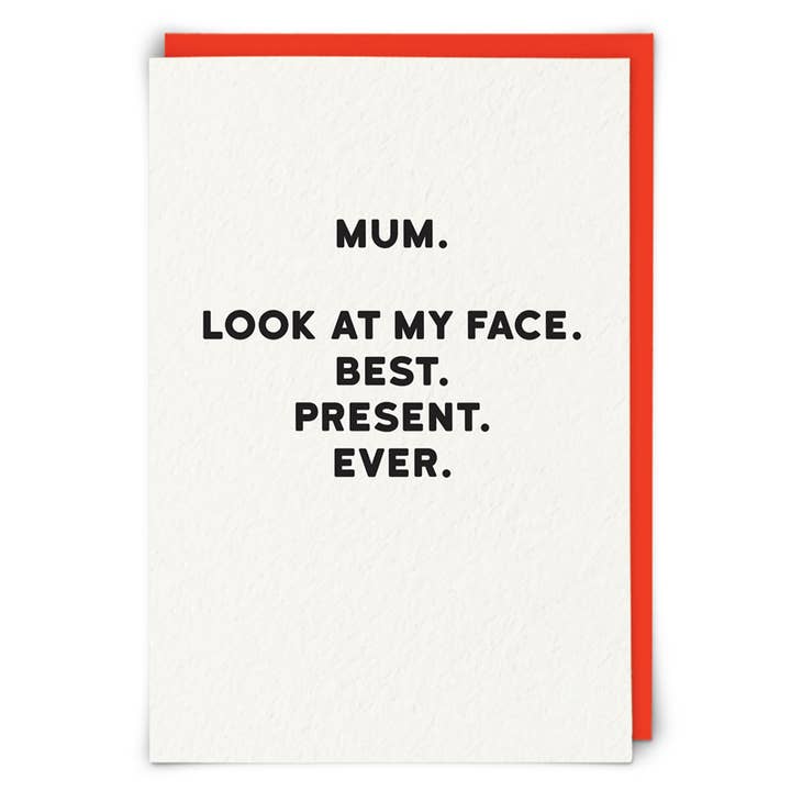 Redback Cards - Wholesale Mother's Day Card - Best Present Mum Greeting Card