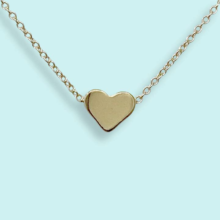 Tiny Heart Necklace for wholesale by Ornamental Things