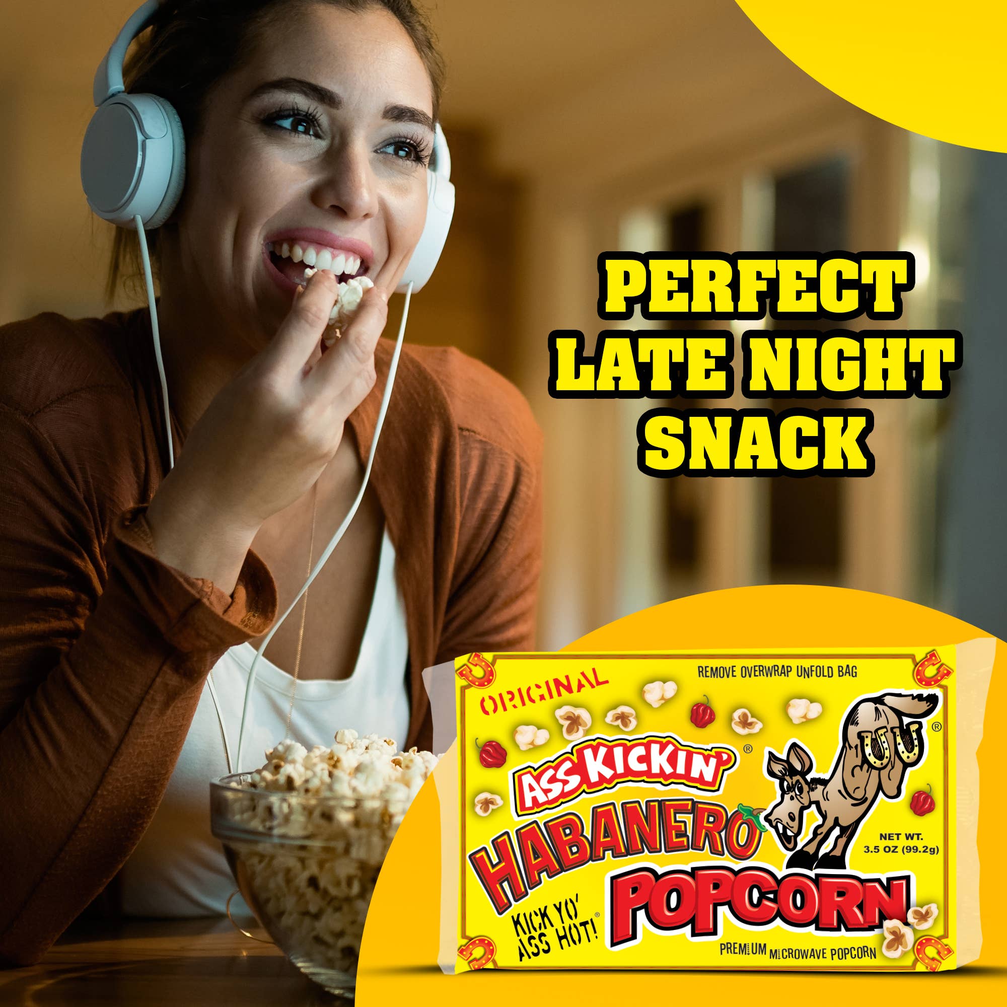 Southwest Specialty Food - Vente Pop-corn - Maïs soufflé Ass Kickin' Habanero4