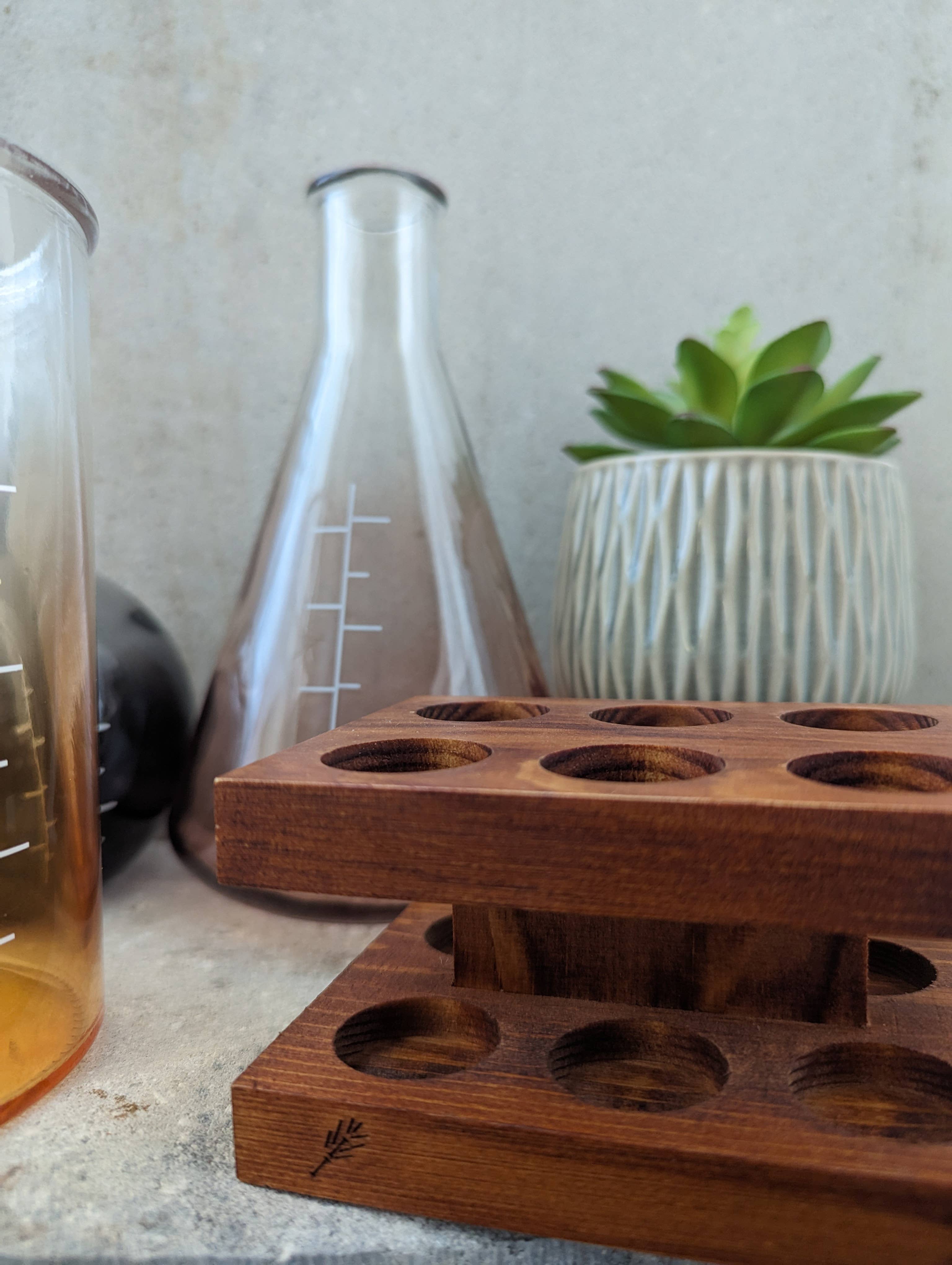 Vale Apothecary - Wholesale Kitchen Storage/Organizer - Tea Rack1