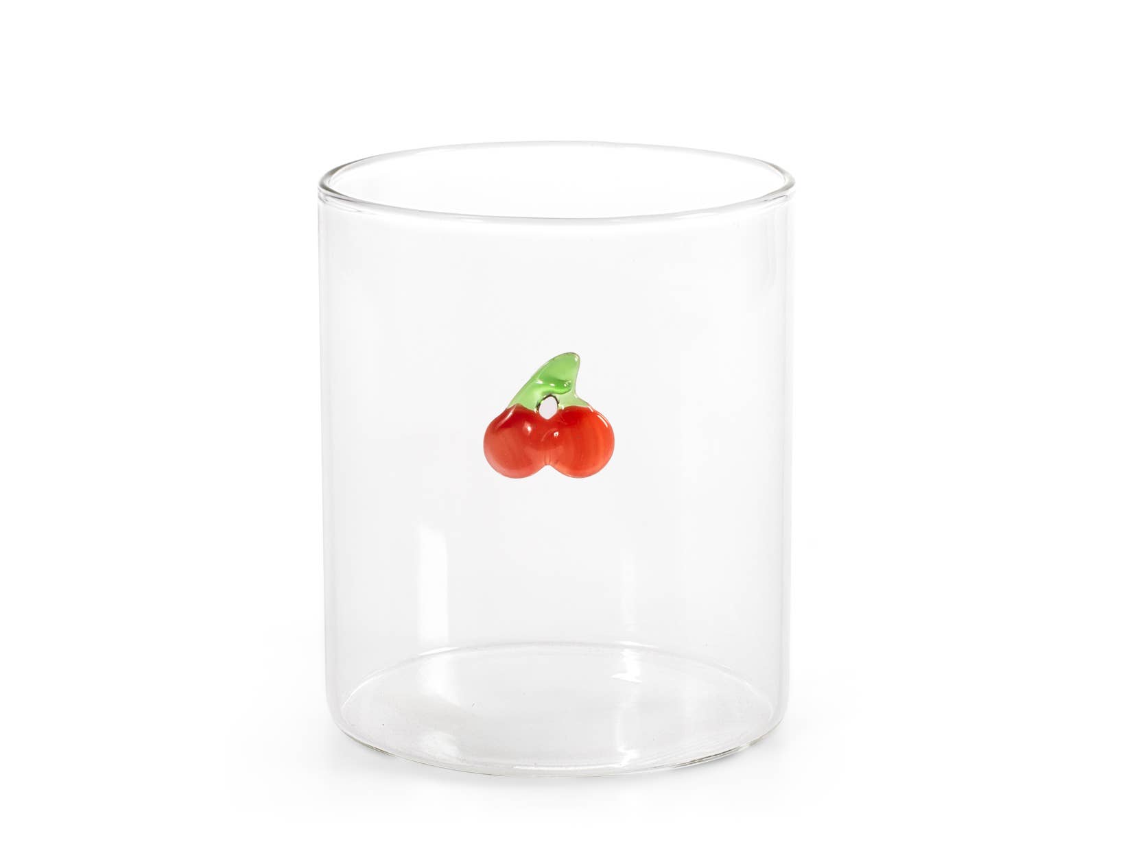 H&H - Wholesale Drinkglas/beker - Set van 6 Borosilicaatglazen van 42 cl met fruitminiaturen1
