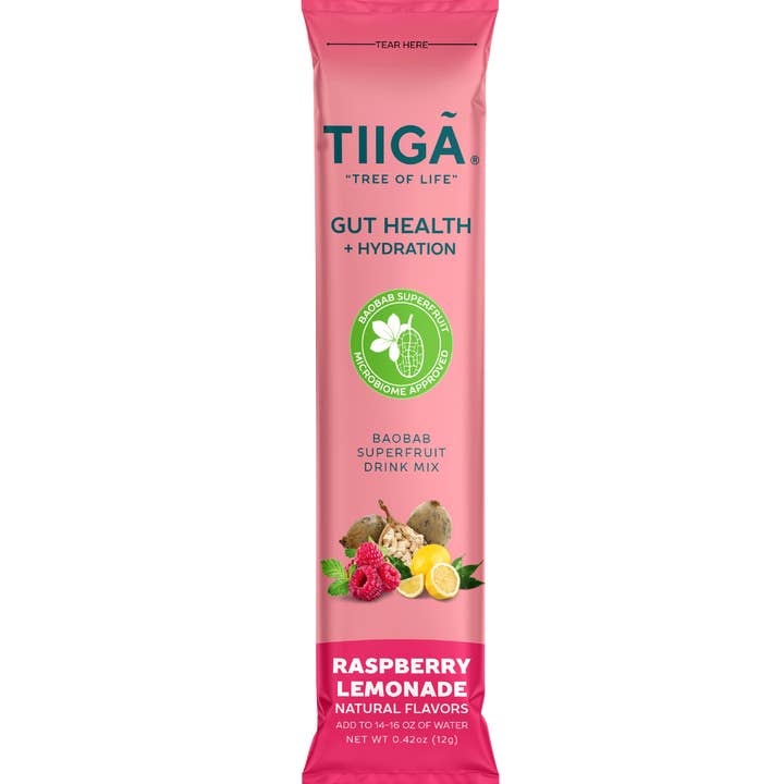 Tiiga - Wholesale Powdered Health Drink - Gut Health + Hydration Single Serve Stick