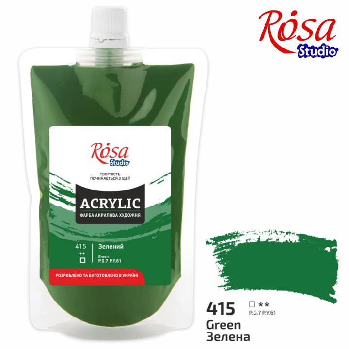 Fainotoys - Wholesale Acrylic paint - Acrylic paint, 200 ml (6.8 oz), ROSA Studio34