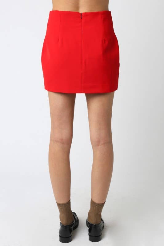 Olivaceous - Venta al por mayor Falda - Mujer - Falda Mini Renee8