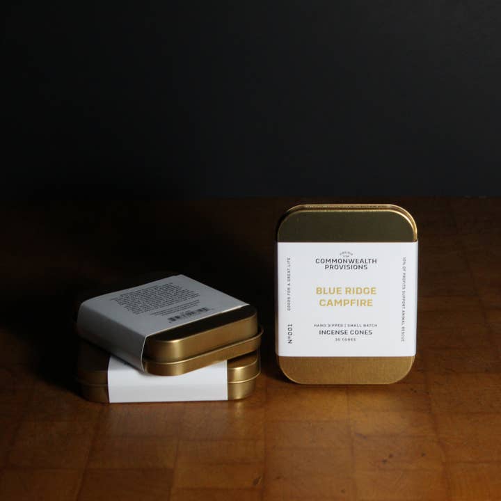 Commonwealth Provisions - Wholesale Incense - Incense Cones - Blue Ridge Campfire2