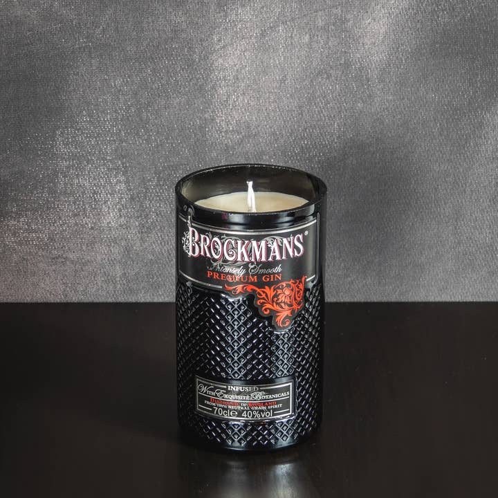 Brockmans Gin Candle for engroshandel hos Tipsy House