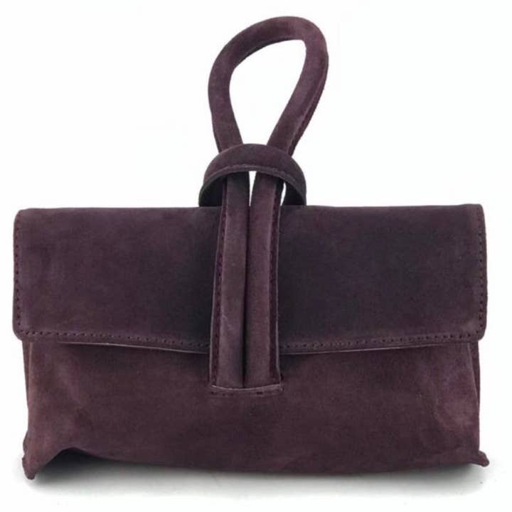 JIJOU CAPRI - Wholesale Crossbody Bag - Women's - BETTY Suede Leather Crossbody Bag JIJOU CAPRI