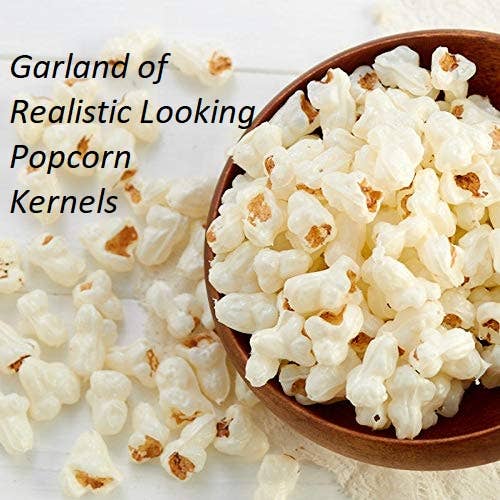 Factory Direct Craft - Wholesale Ornament - 6' Artificial Old Fashion Popcorn Garland 5