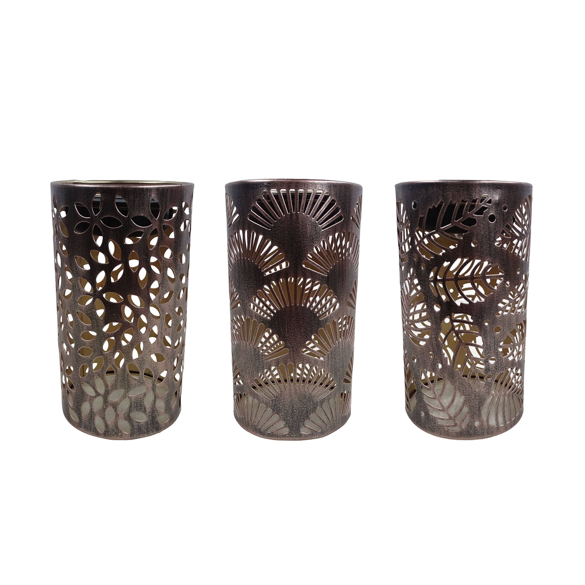 Alpine Corporation - Wholesale Lantern - Solar Metal Lantern with Warm White LED - Asstd Display of 91