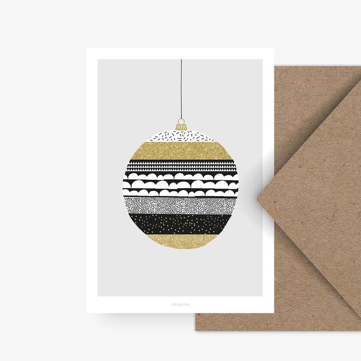 Vykort/julboll Nr 2 för wholesale av typealive