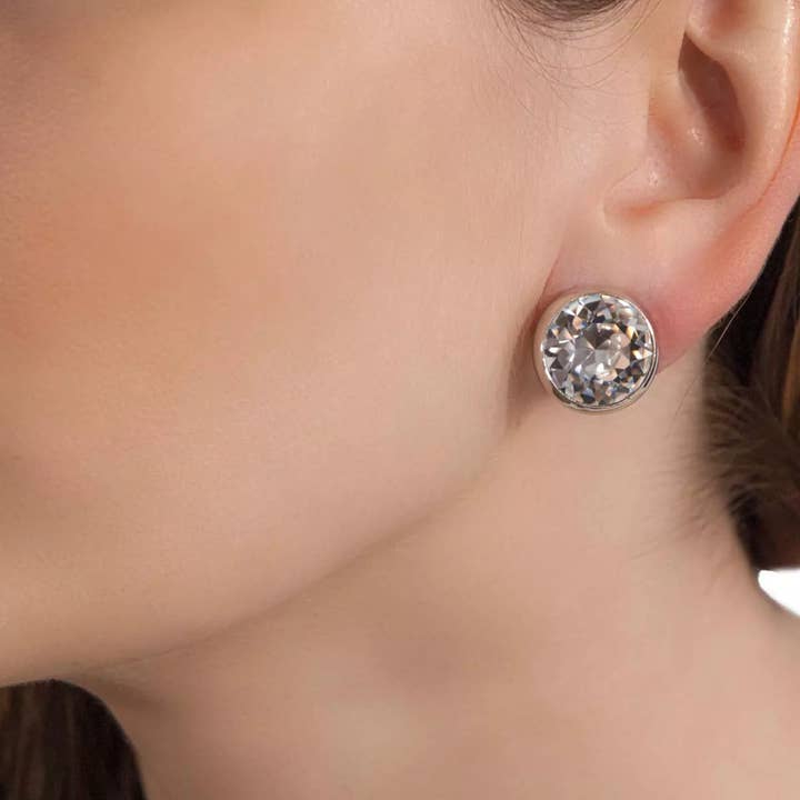 Crystal earrings for wholesale by Bijoux Jean André S.R.L.