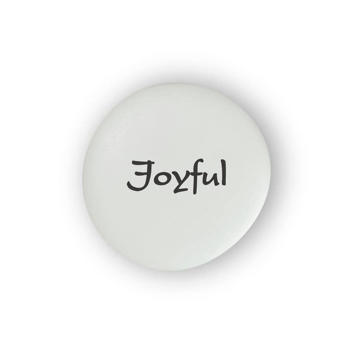 Lifeforce Glass, Inc. - Wholesale Keepsake Coin/Token - NEW Mermaid's Message Imprinted Frosted Glass Stones 9