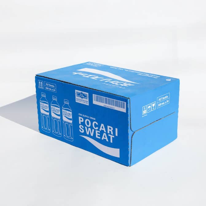 Crystal Geyser Water Company - Wholesale Sports/Energy Drink - Pocari Sweat Electrolyte Drink, 24 Pack of 16.9 fl oz Bottle1