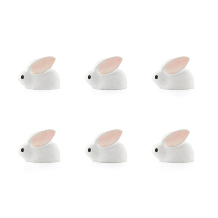 colorful bunny magnets for wholesale by Three by Three Seattle