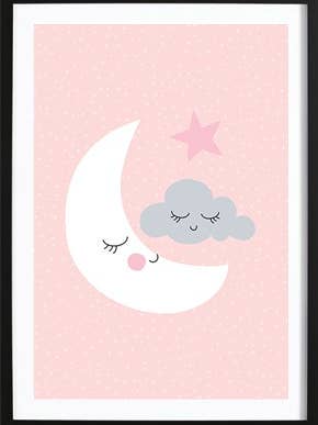 Natt natt måne för wholesale av Wallified