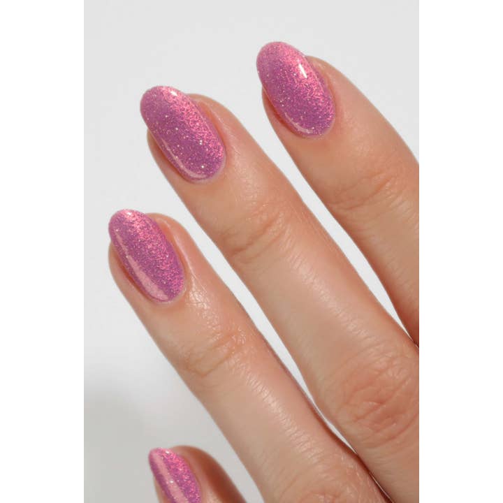 Cirque Colors - Wholesale Nail Polish - Pink Shimmer Flash Reflective Glitter Nail Polish - Cirque C