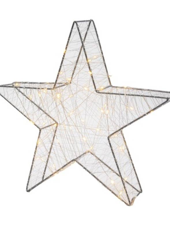 Decorazione Natalizia a LED Stella per la vendita all'ingrosso da parte di AUM Fragrances