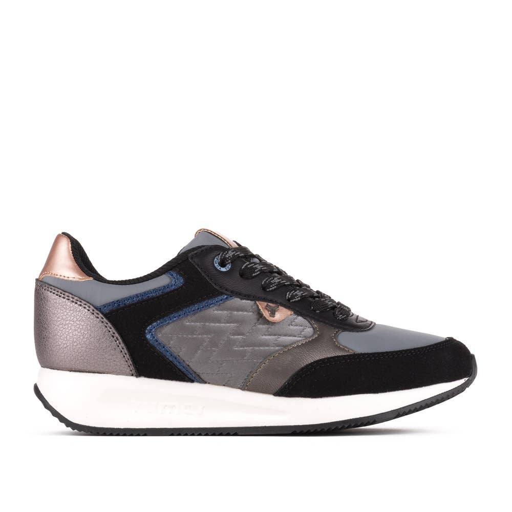 leiden Dames sneakers in loodkleur - Abba voor groothandel op Faire0