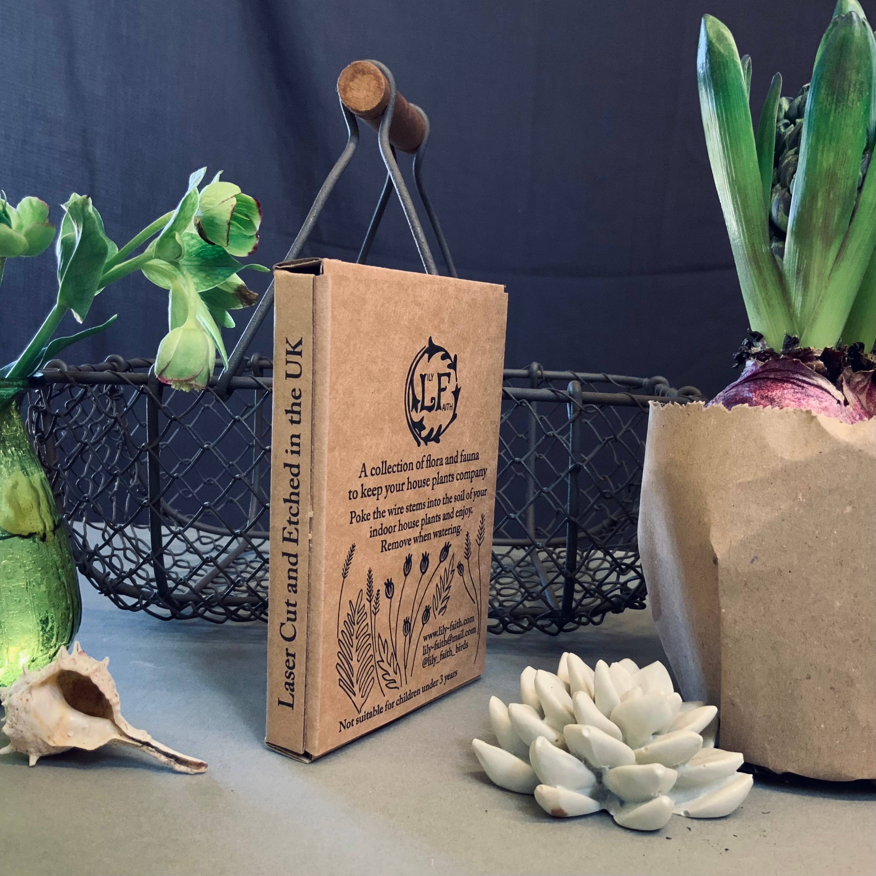 Lily Faith – wholesale Gräspiggar – Skogsdjur för blomkrukor från Lily Faith7