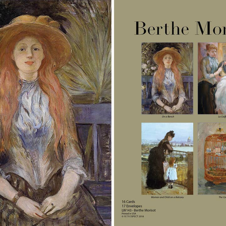 Berthe Morisot Carte de notes - Coffret pour la vente par The Retrospect Group Collection