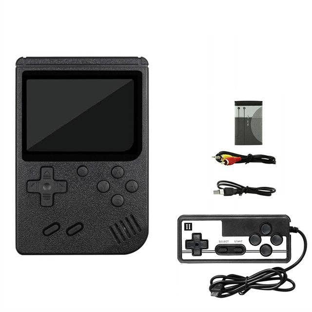Infinite Basics - Wholesale Electronic Toy - Kids & Baby - 400-In-1 Handheld Game Console with 2 Player Controller & TV Connection3