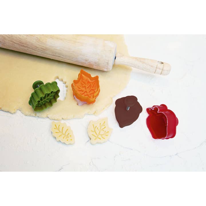 TALISMAN DESIGNS - Wholesale Cookie Cutter - Pie Crust Cutters - Fall - Set of 4