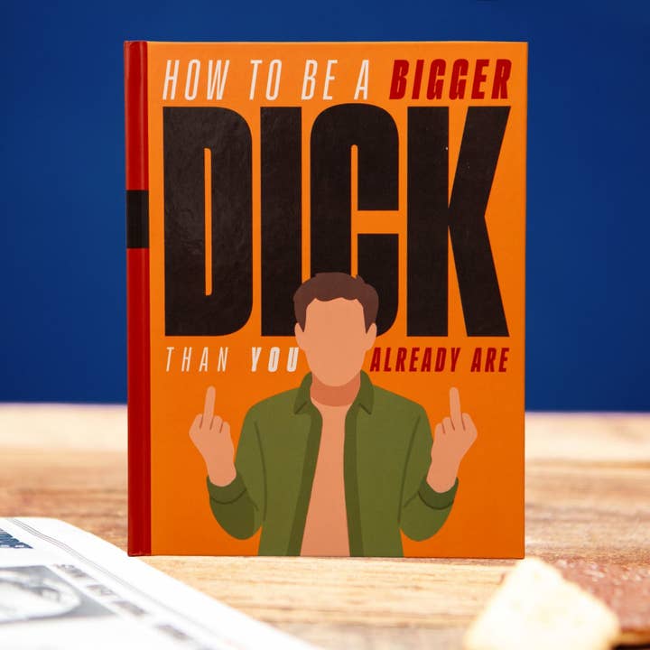 How to be a Bigger Dick Novelty Gift Book - Gag Gifts for wholesale by Boxer Gifts