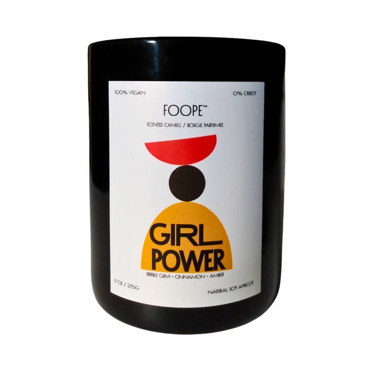 Girl Power Scented Candle 9 oz for wholesale by FOOPE
