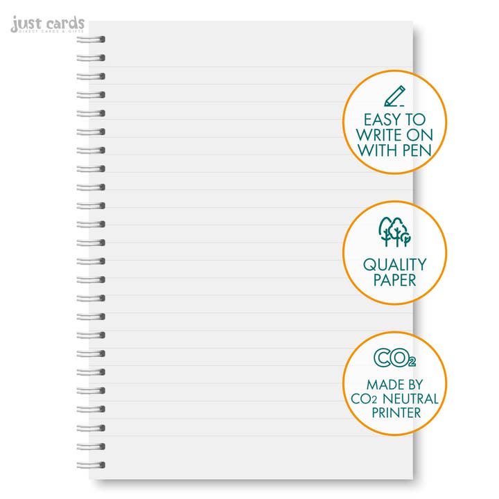 Just Cards Direct – wholesale Notebook – Go Out With Joy- A5 Softback Christian Notebook3