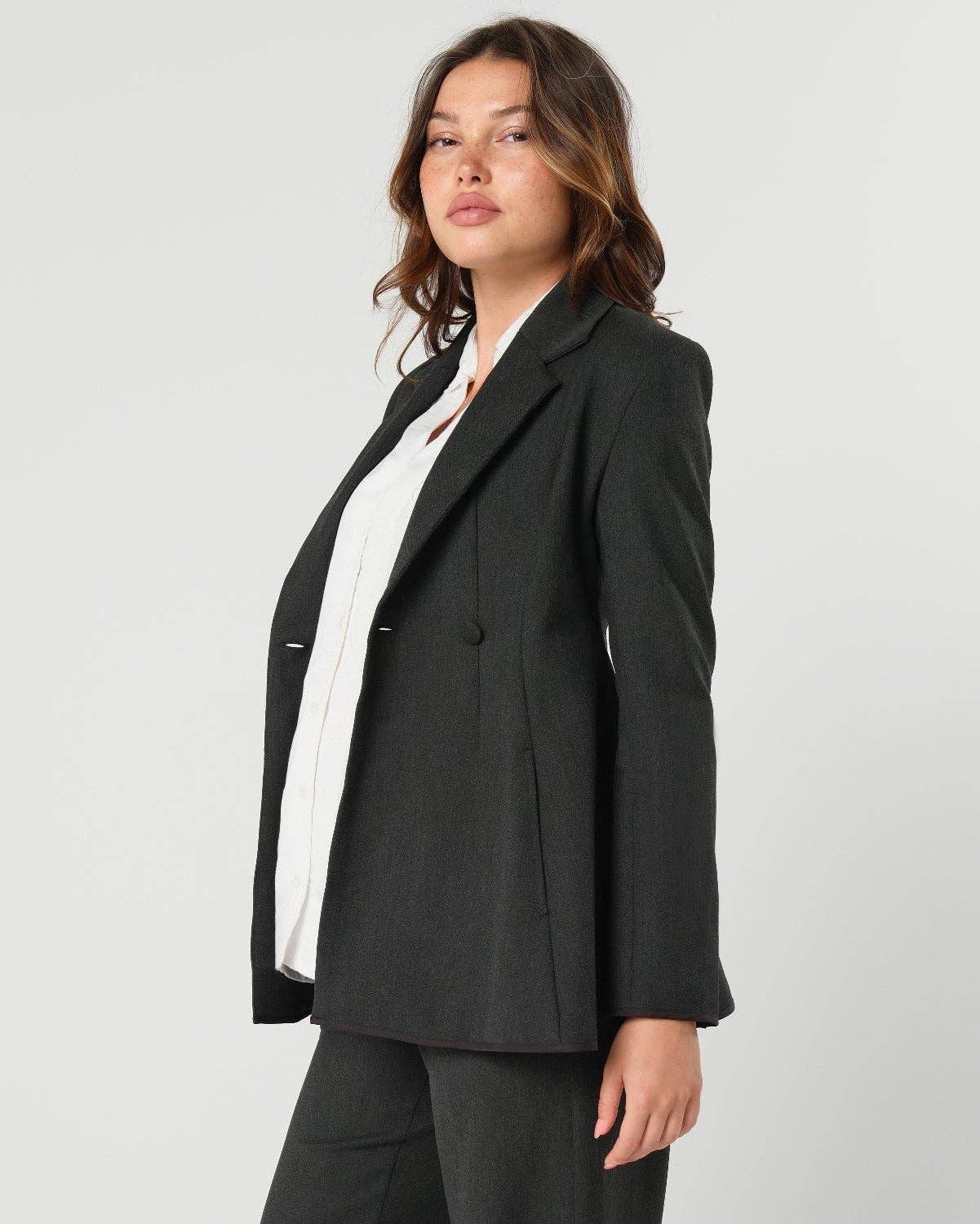 MARION – wholesale Outerwear – Maternity – Nathalie Maternity Blazer (Regular & Petite)7