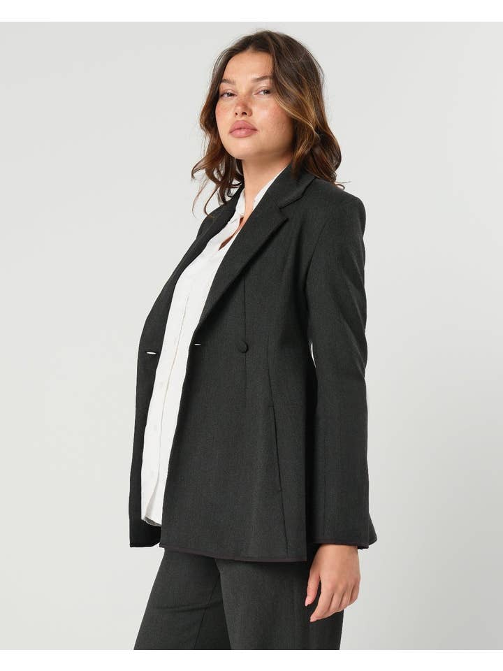MARION – wholesale Outerwear – Maternity – Nathalie Maternity Blazer (Regular & Petite)7
