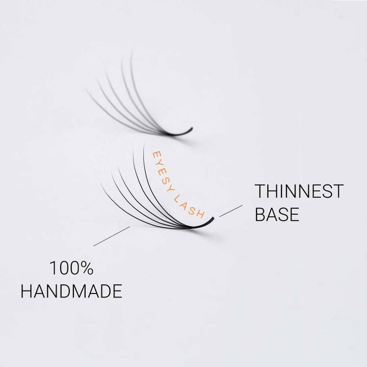 Eyesy Lash - Wholesale False/Fake Eyelashes - Premade fans 5D | ¢1.28 /fan | 0.07 | 1000 Handmade fans